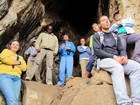Kobokwe cave was made famous by missionary David Livingstone