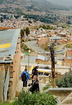 R&R in La Paz included an Urban Trek